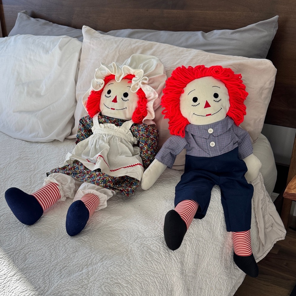 Raggedy Ann and Andy Dolls HANDMADE